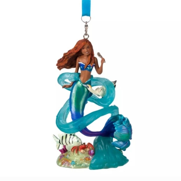 Disney The Little Mermaid Sketchbook Ornament – Live Action Film - Picture 1 of 6